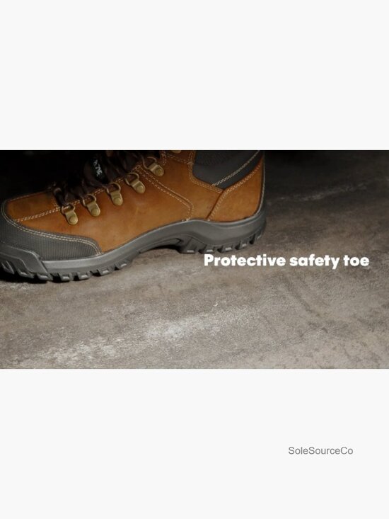 Waterproof Steel Toe Work Boot Slip Resistant EH Protection Lace-Up